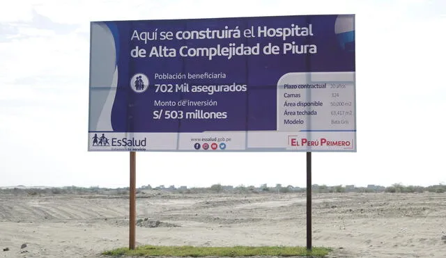 El Hospital de Alta Complejidad de Piura es un proyecto esperado por la región. Foto: Difusión