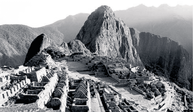 CIUDADELA MÍTICA. Visión panorámica de Machu Picchu, redescubierta por el explorador Hiram Bingham en 1911.