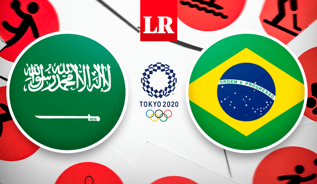 Brasil vs. Arabia Saudí EN VIVO por los JJ.OO Tokio 2020. Foto: La República