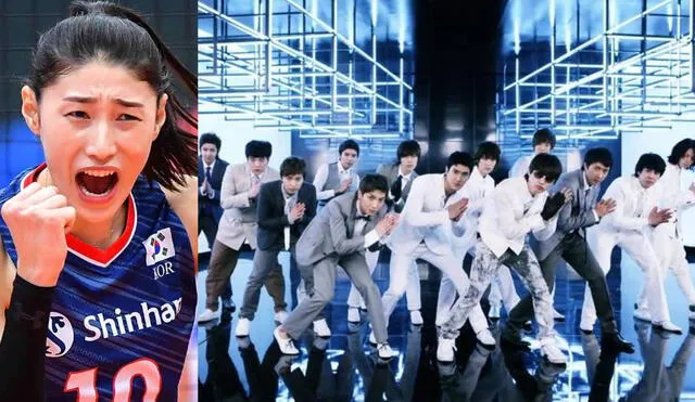 ¿Kim Yeong Kyung es ELF? Líder del equipo femenino de vóley de Corea fue vista en el pasado bailando el tema ícono de SUJU. Foto: composición LR