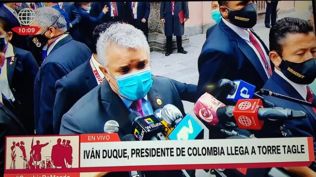 Iván Duque estará presente en la juramentación de Pedro Castillo: Captura América TV