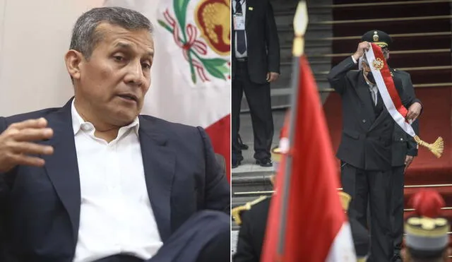 El expresidente Humala Tasso rechazó el impedimento de entrada a Sagasti al Congreso. Foto: composición/La República