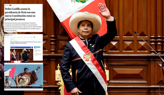“Queridas hermanas y hermanos, no los defraudaremos”, publicó Castillo en su cuenta de Twitter. Foto: Presidencia Perú