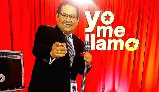 Imitador de Gilberto Santa Rosa en las grabaciones de Yo me llamo, versión panameña de Yo soy. Foto: Raúl Gutiérrez/ Instagram