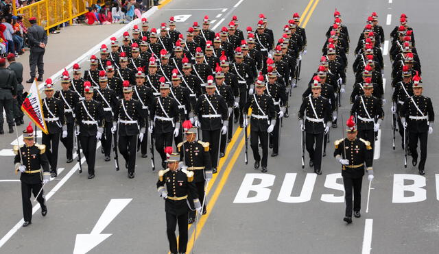 La Gran Parada Militar 2021 se realizará sin la presencia del público en general. Foto: Grupo La República