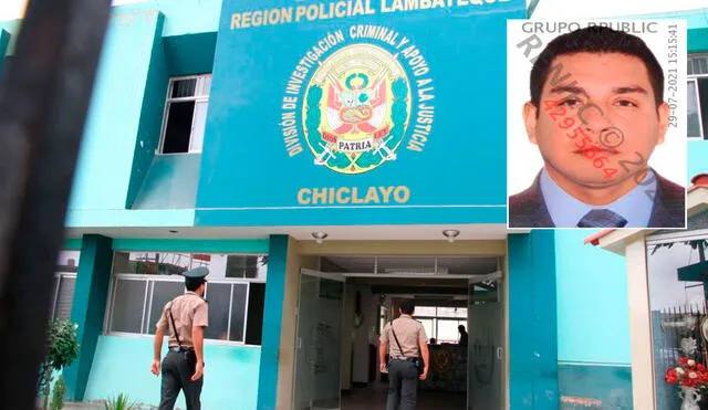Hombre fue llevado hasta la sede de la Divincri de Chiclayo para las investigaciones. Foto: composición/La República