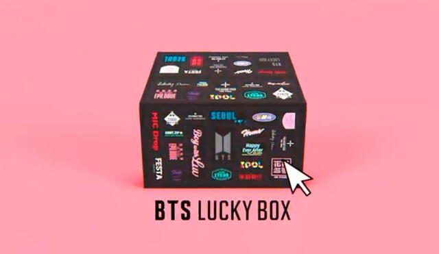 Todo lo que ARMY debe saber sobre BTS Lucky Box. Foto: HYBE Merch
