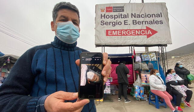 El hermano de la víctima pide apoyo para costear la operación. Foto: Raúl Egúsquiza/URPI-LR