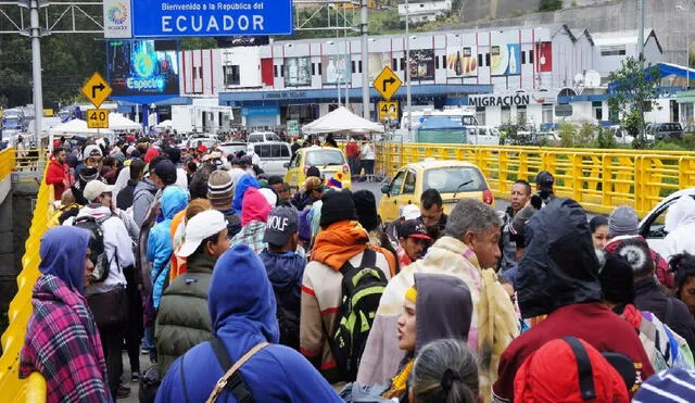 Antes de la pandemia de la OEA, 5.000 venezolanos huían diariamente de su país, según informe de la OEA. Foto: EFE