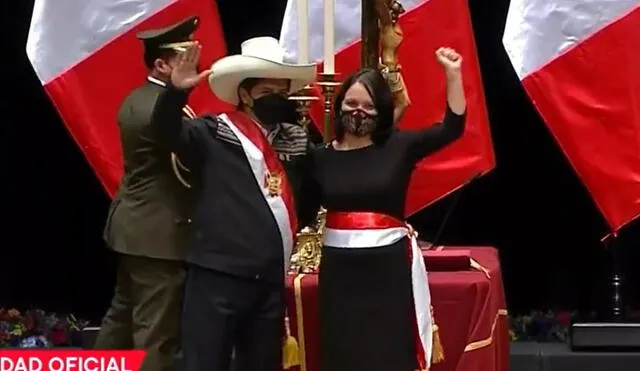 Anahí Durand juró como nueva encargada del Ministerio de la Mujer, en reemplazo de Silvia Loli. Foto: captura/TV Perú
