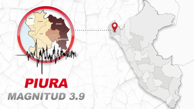 Segundo temblor en Piura.