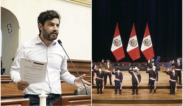 Daniel Olivares mostró su postura sobre los nuevos ministros. Foto: composición/Presidencia Perú/difusión