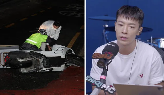 Lee Dong Hae, en el D&E show de Naver, recordó lo ocurrido cuando auxilió a un hombre. Foto: fansite/NaverNow
