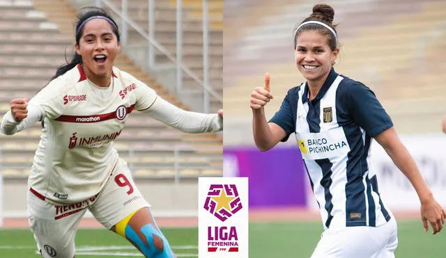 El partido Alianza Lima vs. Universitario definirá a la escuadra lideresa de la Liga Femenina 2021. Foto: composición/Facebook/FPF