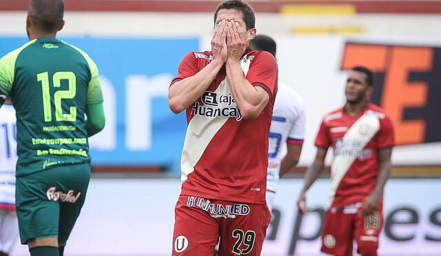 Universitario perdió su primer encuentro en esta Fase 2. Foto: Liga de Fútbol Profesional