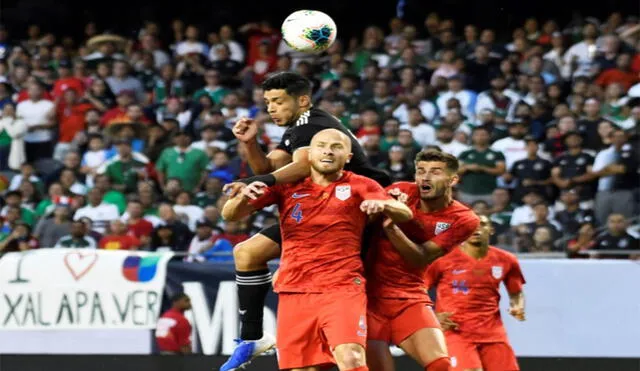 Las selecciones de México y Estados Unidos chocarán en la gran final de la Copa de Oro el 1 de agosto. Foto: EFE