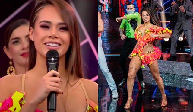 Tras su salida de Reinas del show, Jossmery Toledo aseguró que espera sorprender pronto a sus fans con nuevos proyectos. Foto: captura de América TV