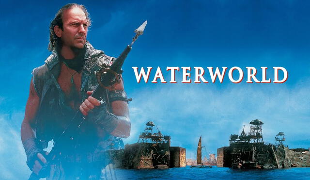 Waterworld presentó un futuro posapocalíptico con la humanidad viviendo sobre el mar. Foto: Universal Pictures