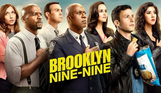 Andy Samberg y Andre Braugher se despiden de Brooklyn Nine-Nine. Foto: NBC