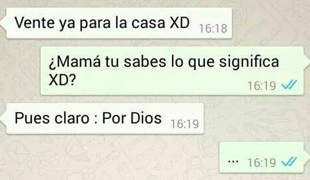 WhatsApp cu l es el significado del xD y por qu todos creen