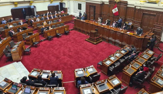 El Parlamento actualmente está encabezado por la presidenta María del Carmen Alva. Foto: Congreso