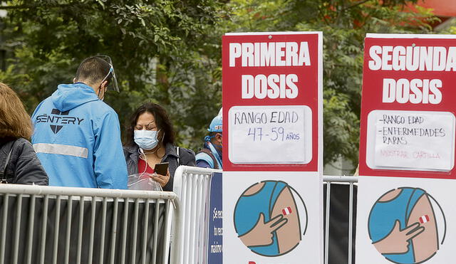 Cuidado. La nueva gestión del Minsa debe continuar vacunando a las personas. Esto es vital. Foto: Félix Contreras / La República