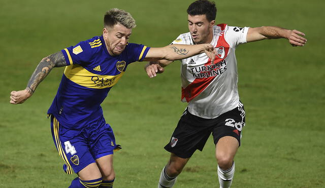 Boca Juniors y River Plate se medirán por cuarta vez en la temporada 2021. Foto: AFP