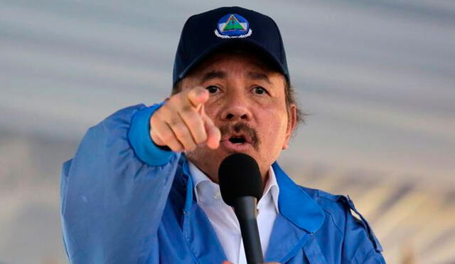 Daniel Ortega, presidente de Nicaragua. Foto: AFP