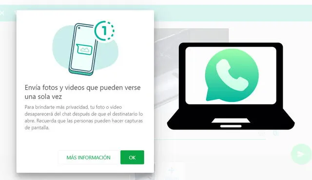 A diferencia de otros trucos de WhatsApp Web, este no necesita de ninguna extensión de Google Chrome. Foto: captura LR