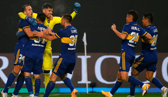 Boca Juniors superó a River Plate y clasificó a cuartos de final de la Copa Argentina 2021. Foto: AFP