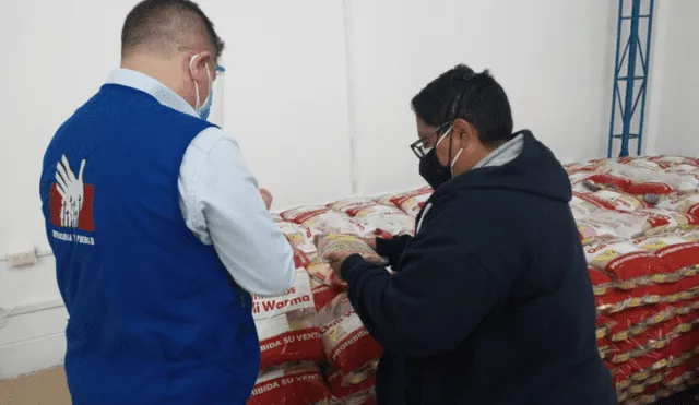 La Defensoría encontró 1.700 paquetes con alimentos en almacén de MPCH. Foto: Defensoría