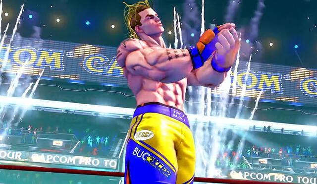 Luke estará disponible en Street Fighter V desde noviembre. Foto: captura Capcom