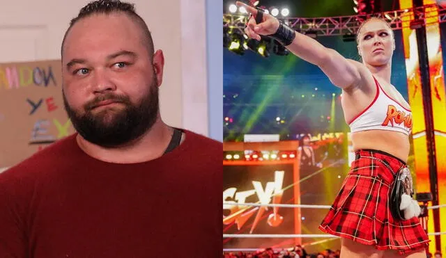 Ronda Rousey y Bray Wyatt coincidieron durante el 2018 y 2019 en WWE. Foto: composición WWE