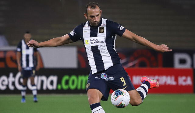 Hernán Barcos se refirió al triunfo de Alianza Lima sobre Cantolao. Foto: Twitter Liga 1