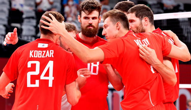 En uno de los eventos más esperados, el equipo del Comité Olímpico Ruso (ROC) clasificó a la final de voleibol masculino tras vencer a Brasil. Foto: EFE