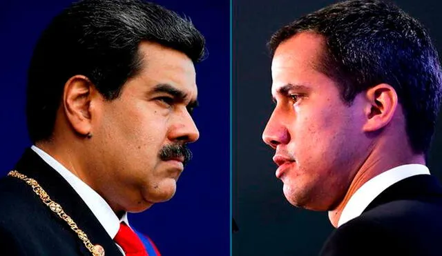 En mayo pasado, el opositor Juan Guaidó anunció su disposición a negociar con el Gobierno de Maduro para alcanzar un “acuerdo de salvación nacional” . Foto: composición