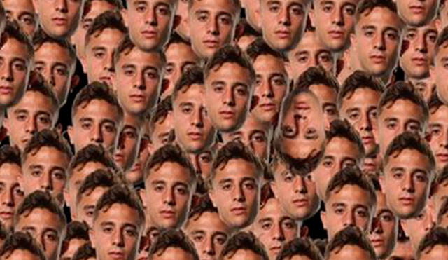 Los seguidores del jugador argentino tienen como misión encontrar su rostro escondido en menos de 10 segundos en un complicado desafío. Foto: Meme Deportes