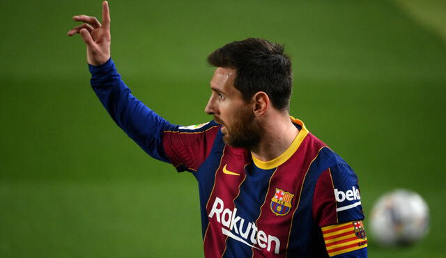 Lionel Messi solo jugó en Barcelona en la máxima categoría. Foto: EFE