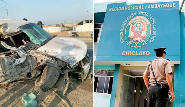 Accidente será investigado por agentes de la Divincri de Chiclayo. Foto: Composición La República