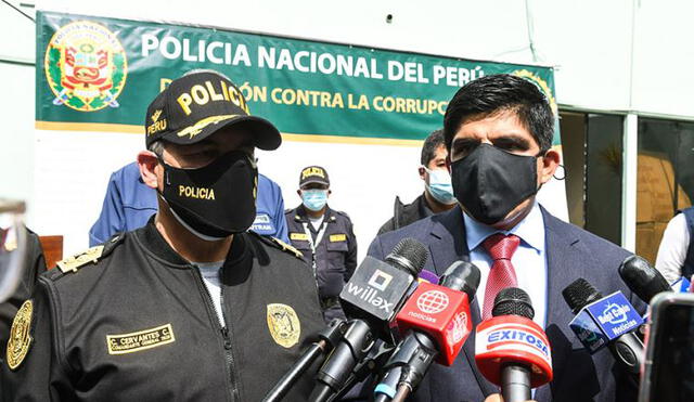 Juan Carrasco supervisó operativo policial. Foto: El Peruano
