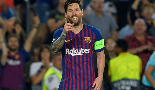 Messi llegó a Barcelona hace 20 años procedente del Newell's. Foto: AFP
