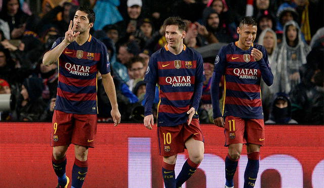 Con la salida de Lionel Messi, el Barcelona se quedó sin los integrantes del recordado 'MSN' con Suárez y Neymar. Foto: AFP
