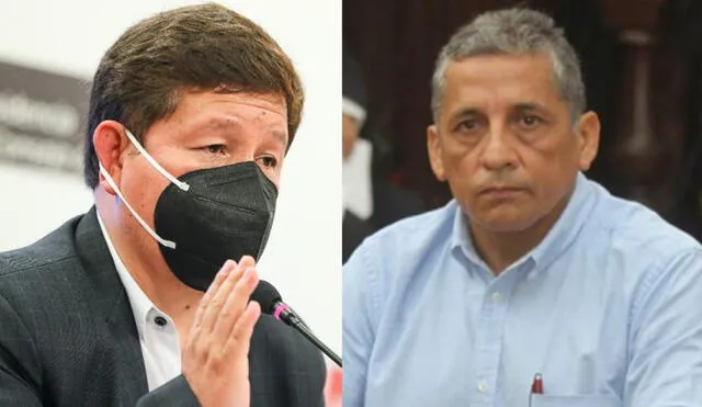Guido Bellido indicó que indulto a Antauro Humala solo depende del presidente, Pedro Castillo. Foto: composición/GLR