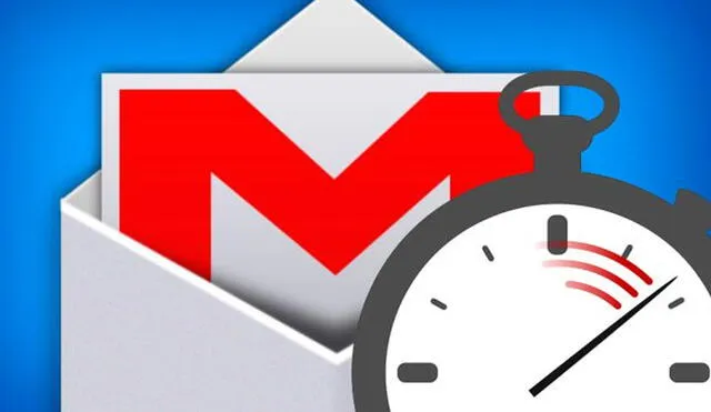 Así podrás elegir la hora exacta en que quieres que se mande un mensaje de Gmail. Foto: Movilzona