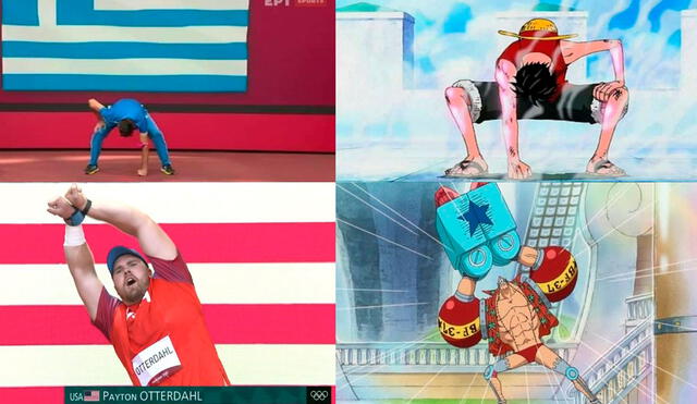 Deportistas se vuelven virales tras posar como personajes de One Piece. Foto: Marca Claro/Toei Animation