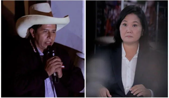 En Reino Unido hablaron tanto de Pedro Castillo como Keiko Fujimori. Foto: composición LR