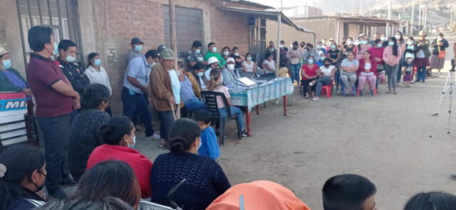Ciudadanos de El Porvenir y Alto Trujillo obtendrán títulos de propiedad. Foto: MDEP