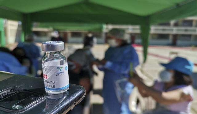 Vacunación en Perú continúa en todas las regiones. Foto: difusión