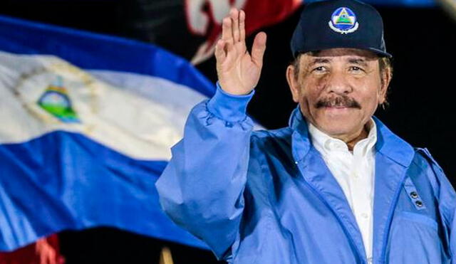 Daniel Ortega, un exguerrillero de 75 años que está en el poder desde 2007, busca obtener un cuarto mandato. Foto: EFE