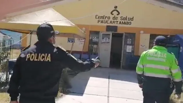 Cusco. Agentes de la Policía llegaron hasta el establecimiento para iniciar las investigaciones. Foto: PNP